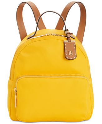 tommy hilfiger backpack yellow