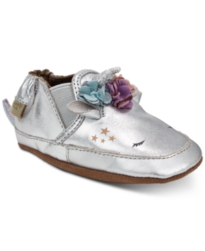 Robeez Baby Girls Uma Unicorn Soft Sole Shoes