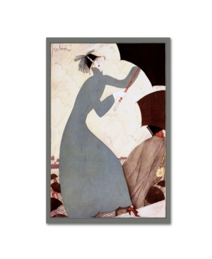 Trademark Global Vintage Lavoie 'fashion Women 31' Canvas Art In Multi