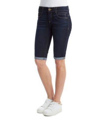 women's democracy jean shorts