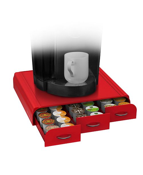 Organizer Per Cialde Caffè Mind Reader - Cassetto Per 72 Capsule Dolce Gusto/Keurig, Nero, Per Piano Cucina - Foto 12