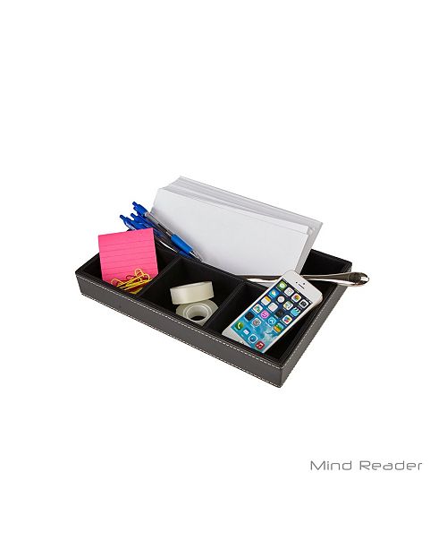 Mind Reader Desk Supplies Organizer For Letters Pens Pencils