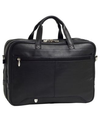 West Loop Expandable Double Compartment Briefcase