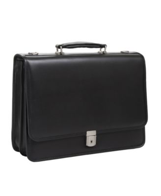 Lexington Flapover Double Compartment Briefcase