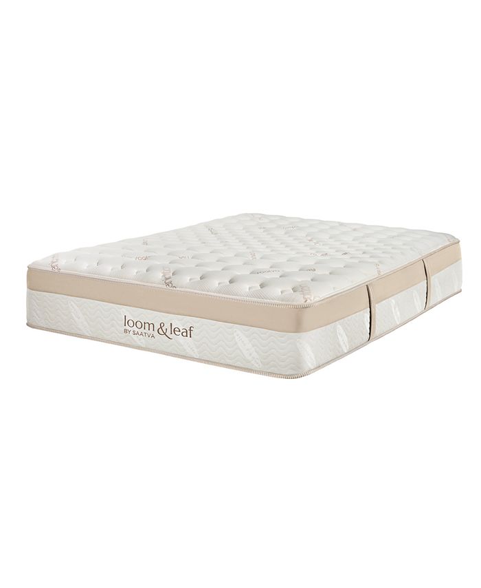 Saatva Loom & Leaf 12" Relaxed Firm Mattress Queen Macy's