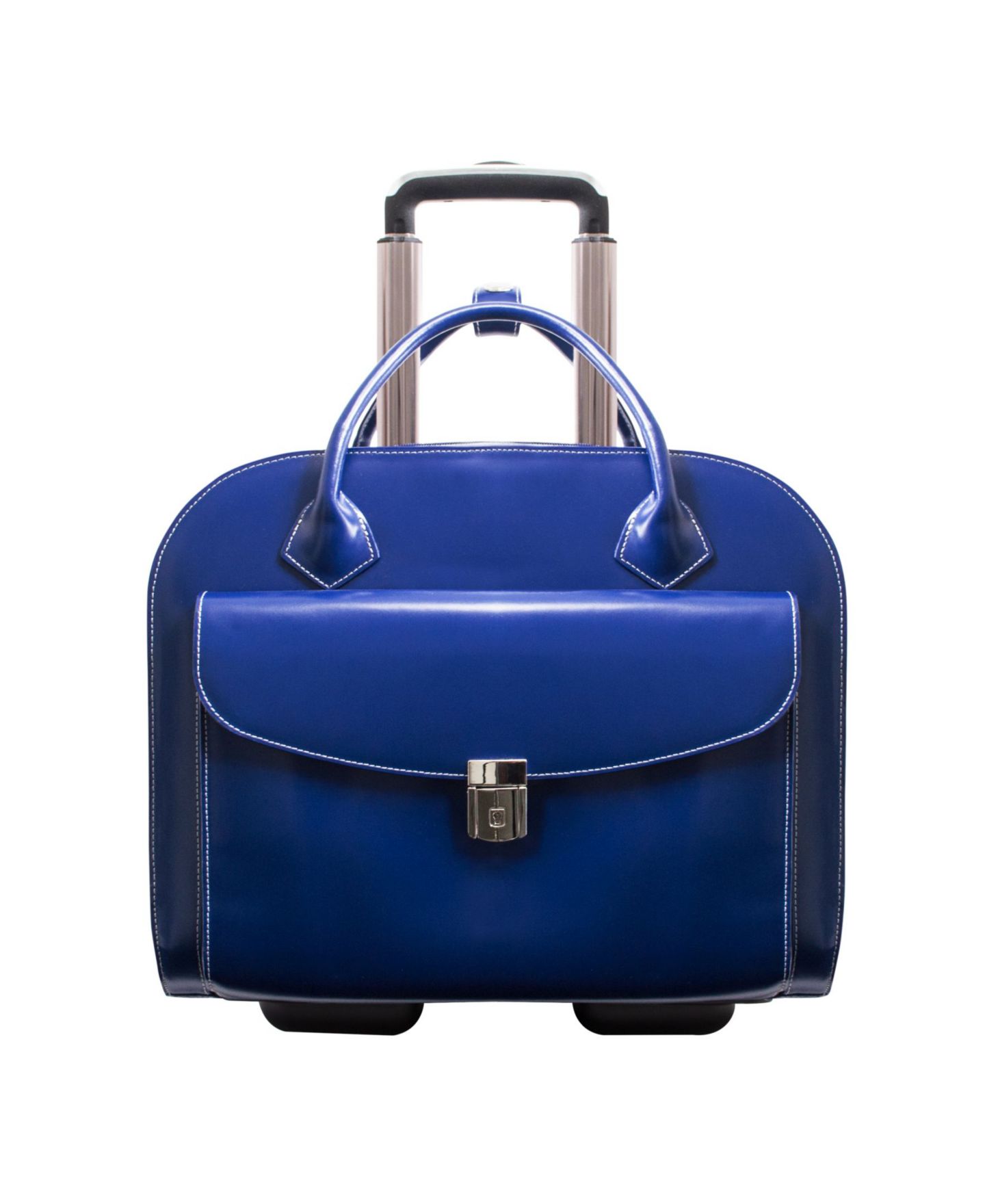 Сумка McKlein L Series Granville Wheeled Laptop Briefcase Collection, цвет: Чёрный — фото 6