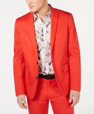 macy's red suit