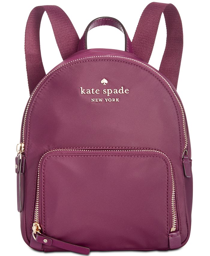 Kate Spade Backpack Purple 