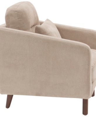 Elle D&eacute;cor 24" Mid-Century Modern Chloe Armchair
