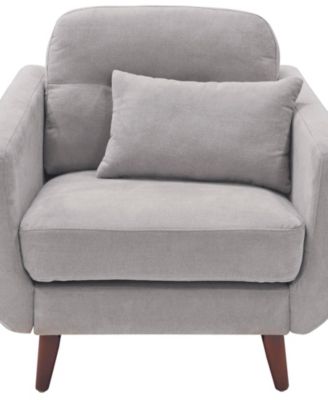 Elle D&eacute;cor 24" Mid-Century Modern Chloe Armchair