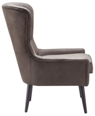 Elle D&eacute;cor Modern Wingback Chair