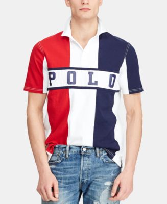 Polo Ralph Lauren Men's Classic Fit Chariots Rugby Shirt - Macy's