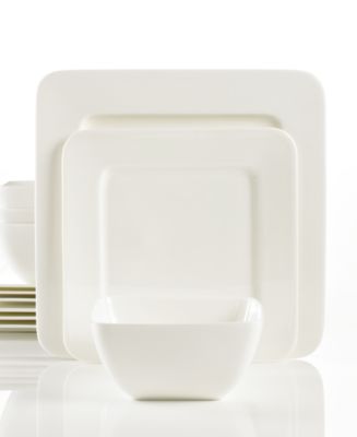 Hotel Collection Bone China Square Service for (Created