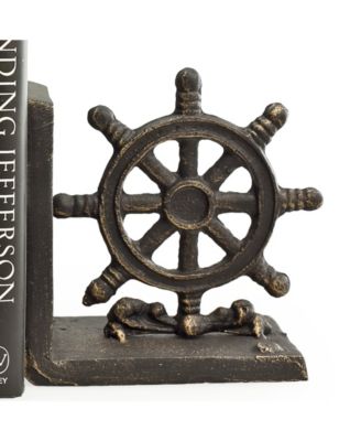 Nautical Iron Bookend Set