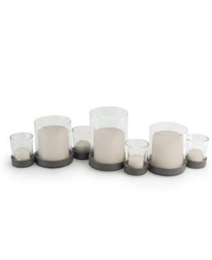 Danya B . Bubbles Multiple Candle Holder For 7 Candles In Black