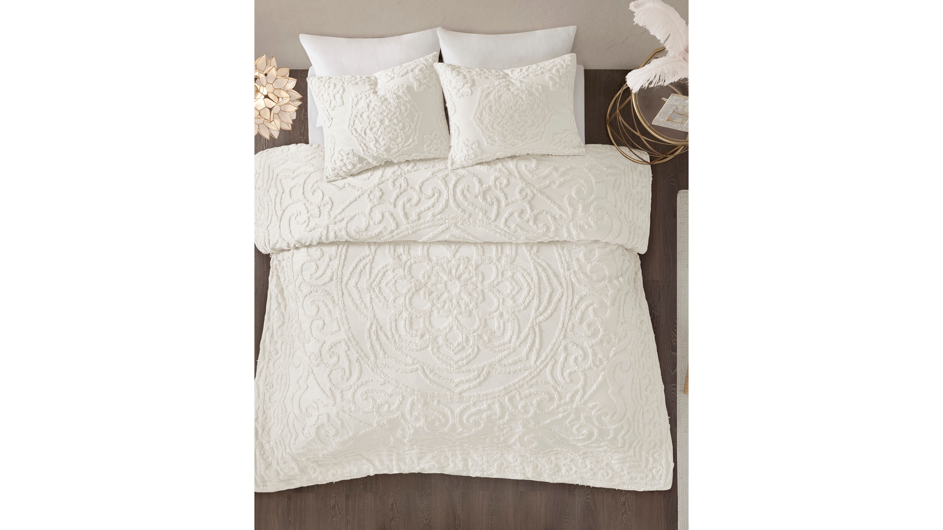 Madison Park Laetitia Medallion 3-Pc. Comforter Set, Full/Queen