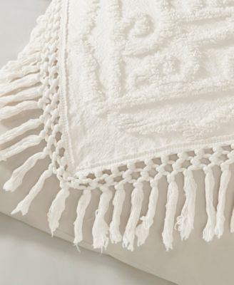 Laetitia Medallion Fringe 3-Pc. Quilt Set, King/California King