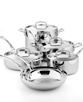 Cuisinart French Classic Tri-Ply Stainless 3 Piece Double Boiler Set