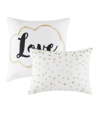 Raina Metallic 4-Pc. Comforter Set, Twin/Twin XL