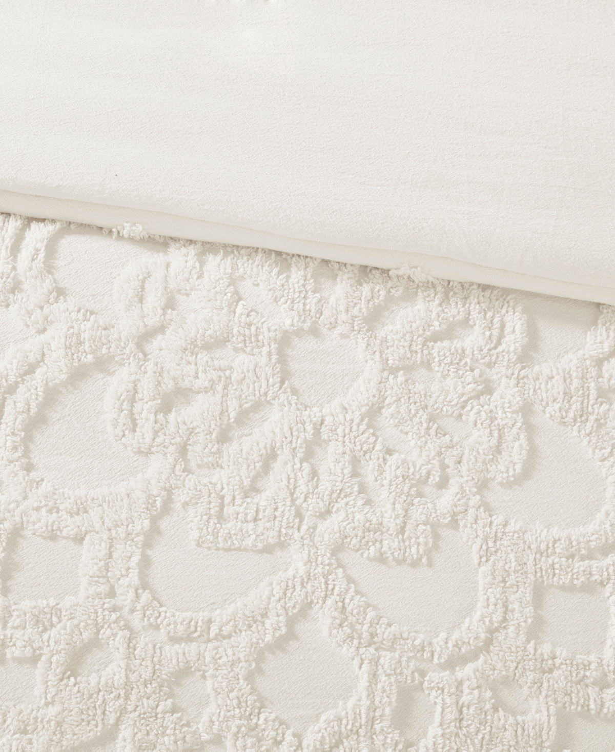 Madison Park Laetitia Medallion 3-Pc. Duvet Cover Set, Full/Queen