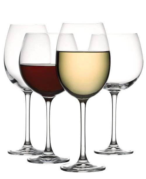 The Cellar Premium Glassware Red White Wine Glasses Set Of 8 Created For Macy S Reviews Glassware Dining Macy S