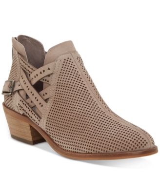 vince camuto booties with pearls