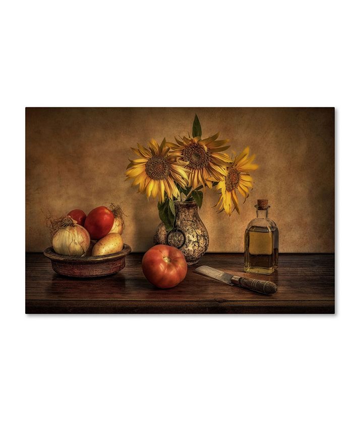 Trademark Global Juan Luis Seco 'Girasoles En La Cocina' Canvas Art - 19