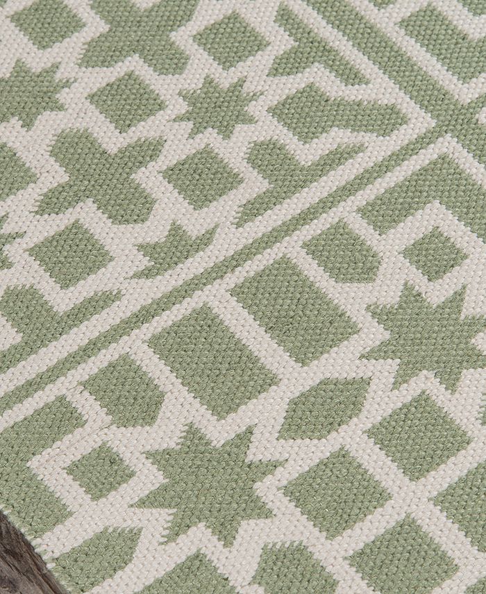 Madcap Cottage Palm Beach Lake Trail Green 8'6" x 11'6" Indoor/Outdoor