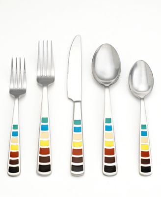 Fiesta - Flatware, Masquerade Mediteranean 20 Piece Place Setting