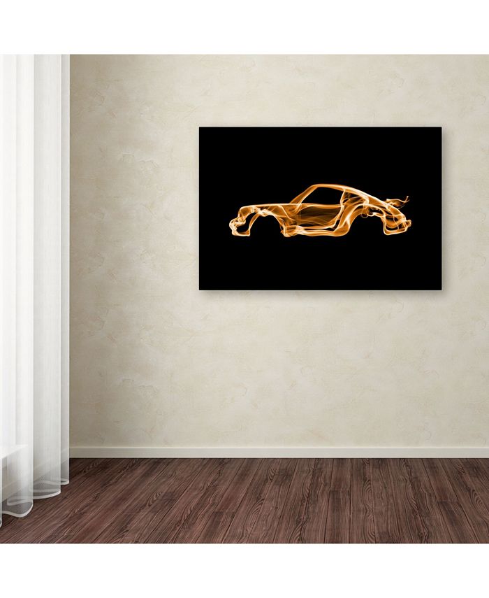 Trademark Innovations Octavian Mielu 'Porsche 911 Turbo' Canvas Art ...