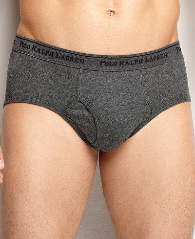 Polo Ralph Lauren Men's Underwear, Classic Cotton Low Rise Brief 4 ...