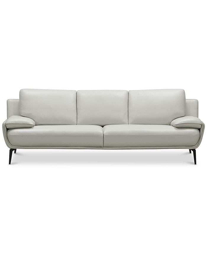 Furniture CLOSEOUT! Surat 97" Leather Sofa, Created for Macy's
