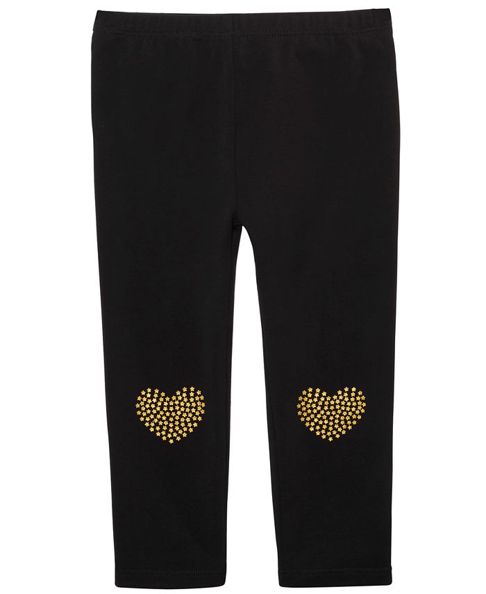 First Impressions Baby Girls Star Heart Leggings, Created for Macy's Macy's