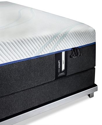 Tempur-Pedic - TEMPUR-ProAdapt 12" Soft Mattress Set- Queen