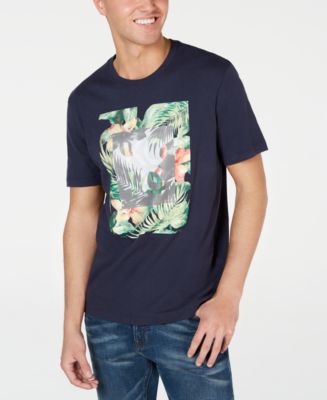 Michael Kors Men's Palm Logo Graphic T-Shirt, Created for Macy's - Macy's