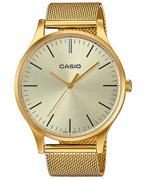 casio gold watch review