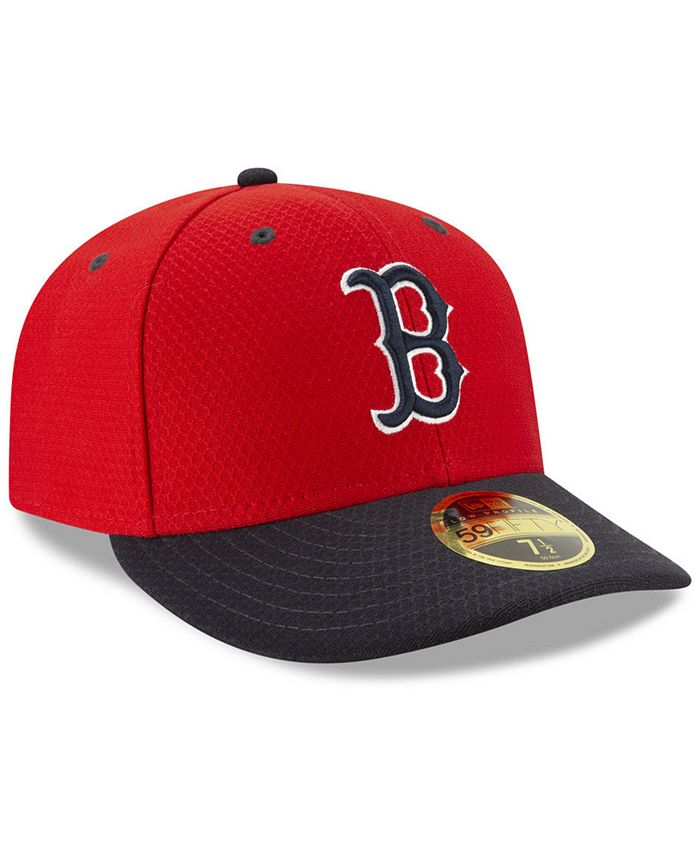 New Era Boston Red Sox Batting Practice Low Profile 59FIFTY-FITTED Cap ...