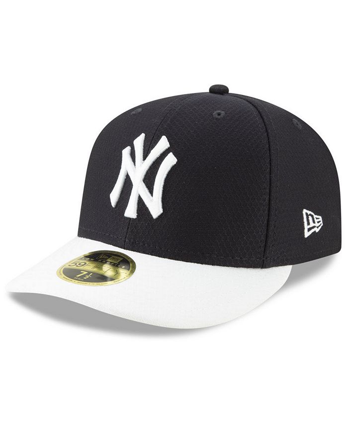 New Era Men's New York Yankees Batting Practice Black Low Profile 59Fifty  Fitted Hat