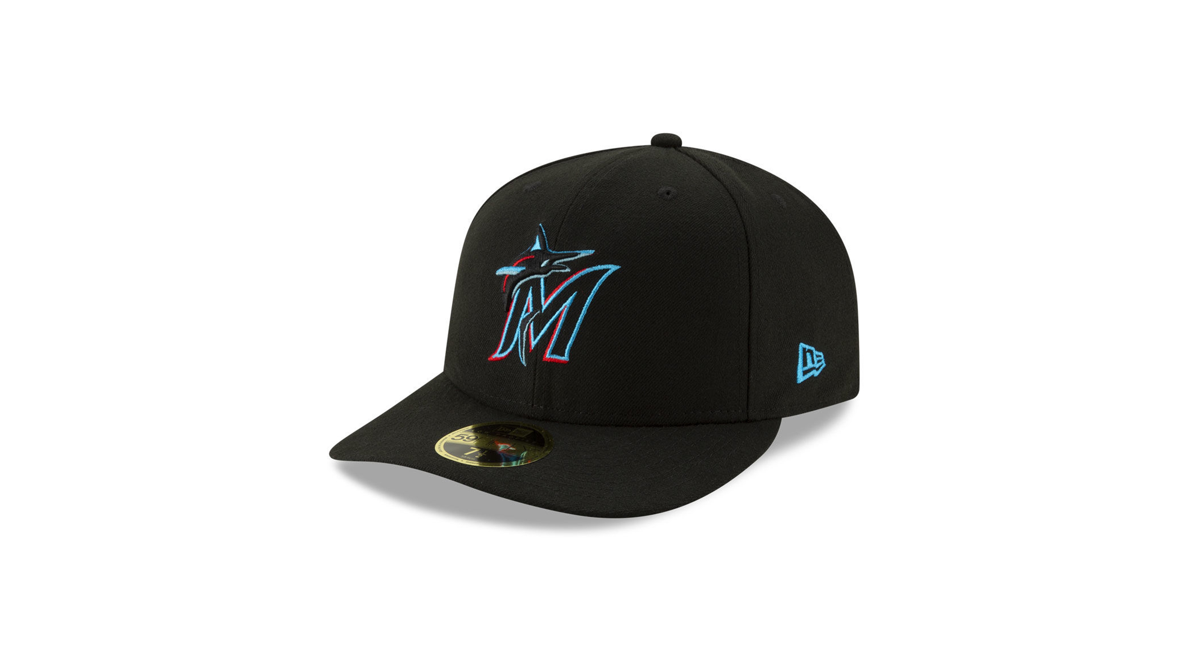 New Era Miami Marlins Low Profile Ac Performance 59FIFTY Fitted Cap