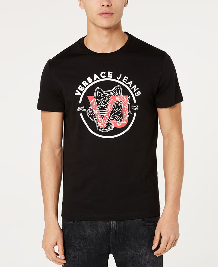 Versace Men's Logo Graphic T-Shirt - Macy's