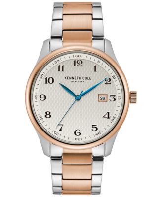 Kenneth Cole New York - Men's Classic Two-Tone Stainless Steel Bracelet Watch 42mm