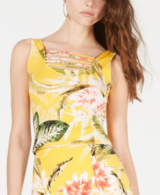GUESS - Maeko Strappy Printed Crop Top