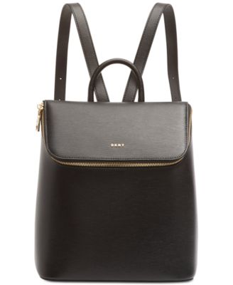 dkny bryant leather backpack