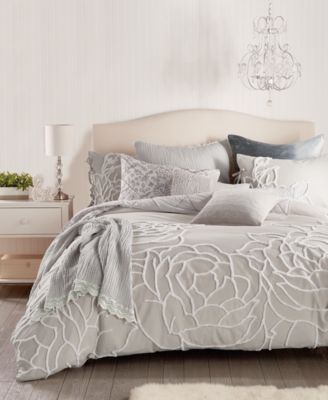 Chenille Rose Comforter Sets