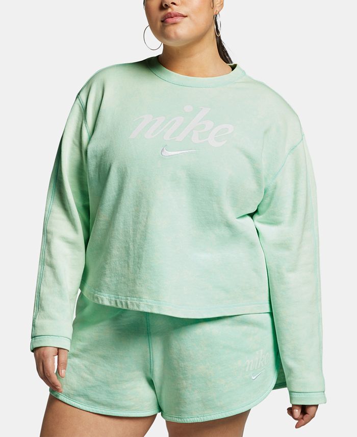 Nike sweater plus size clearance