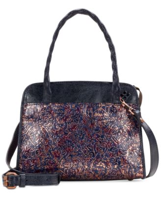 Patricia 2024 Nash leather Kimono tapestry Paris print small satchel