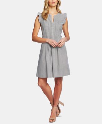 CeCe Striped Seersucker Dress - Macy's