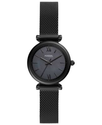 black metal watches for womens