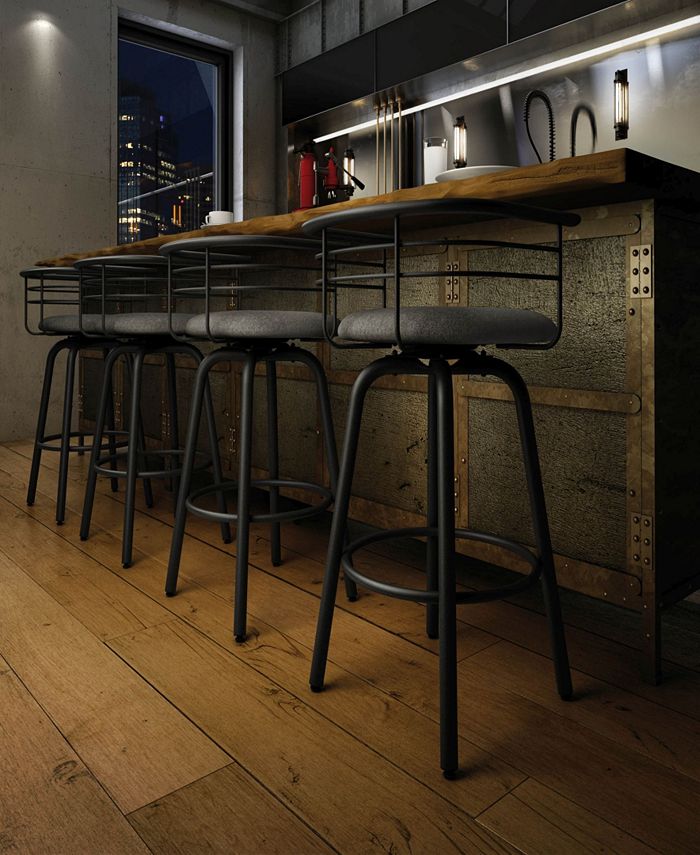 Amisco Turbo Swivel Stool OVERMAX Macy's