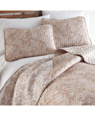 Boho Perfect Paisley Lightweight Reversible Quilt Set, King/California King